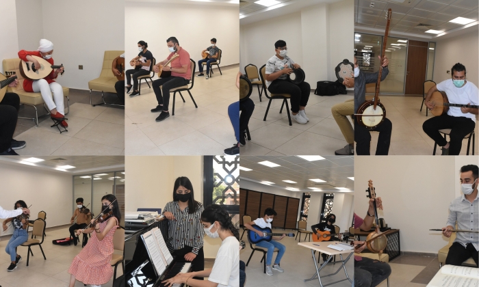 Şahinbey Belediyesi öğrencileri konservatuara hazırlıyor