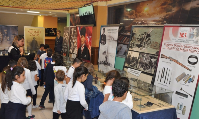 Seçkin'de Çanakkale Sergisi