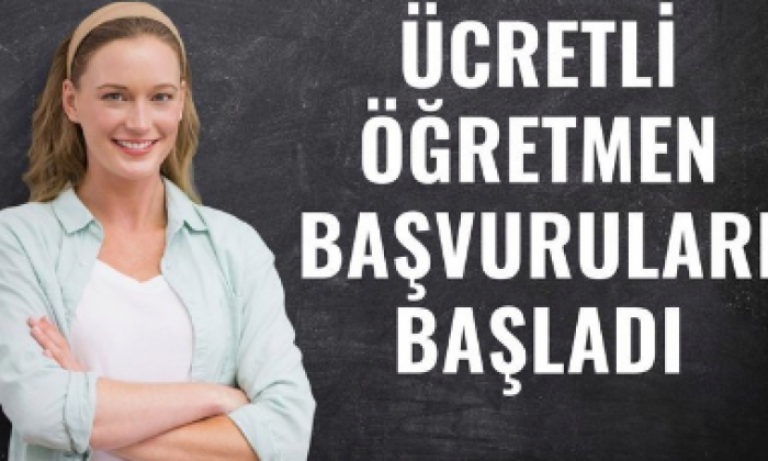 Gaziantep'te ücretli öğretmenlik başvuruları başladı