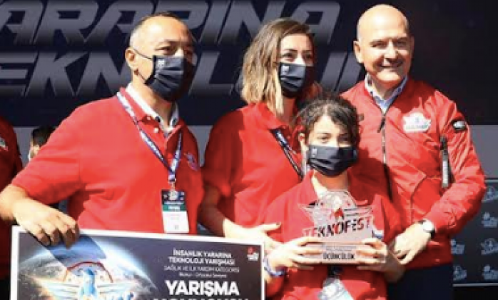 TEKNOFEST’TE SANKO OKULLARI FLAMASI DALGALANDI