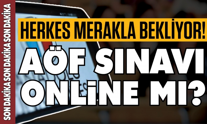 AÖF sınavları online mi?