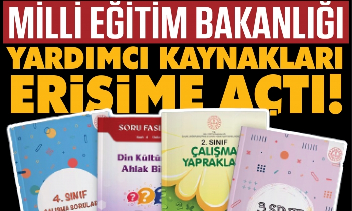 MEB yardımcı kaynakları erişime açtı!