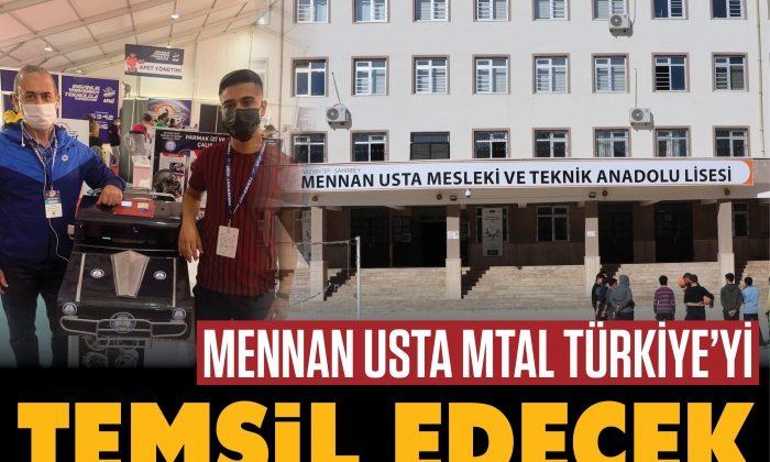 Mennan Usta MTAL Türkiye’yi temsil edecek