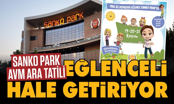 SANKO Park AVM, ara tatili eğlenceli hale getiriyor