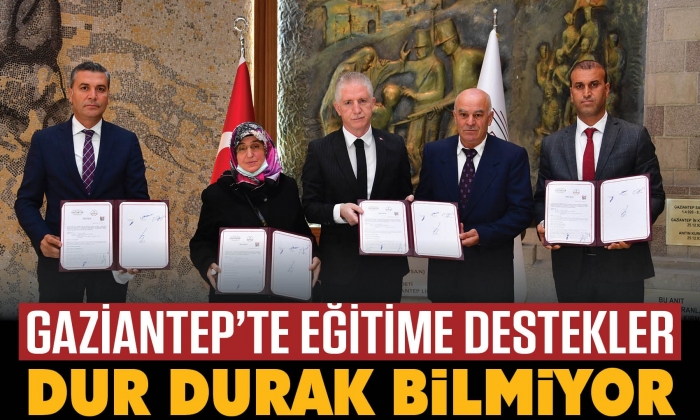 Gaziantep'te eğitim yatırımları devam ediyor!