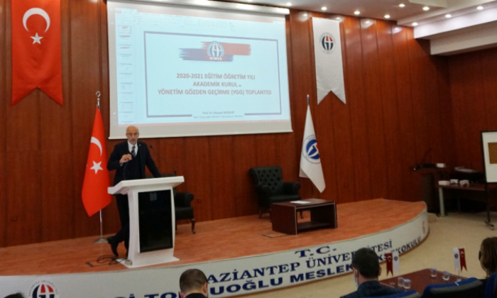 Naci Topçuoğlu MYO’da değerlendirme toplantısı