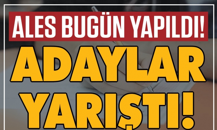 ALES bugün yapıldı