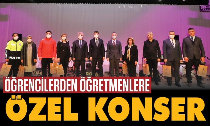 Öğrencilerden öğretmenlere özel konser