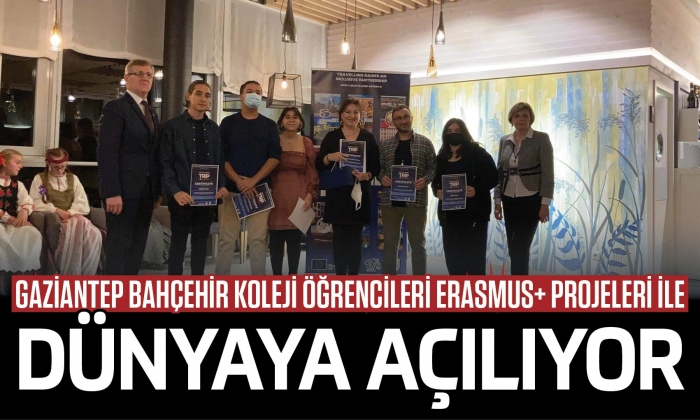 Bahçehir Koleji ERASMUS+ projeleri ile dünyaya açılıyor