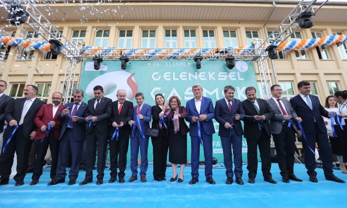 3. Geleneksel GASMEK Sergisi açıldı.