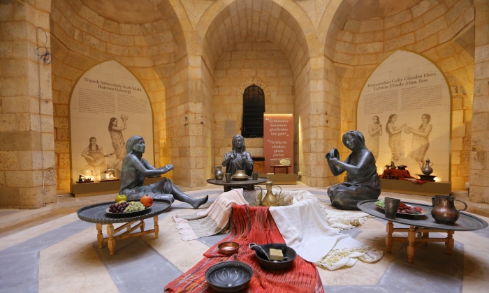 Hamam müzesi interaktif çalışmalarla ziyaretçilerine keyifli bir ziyaret sunuyor