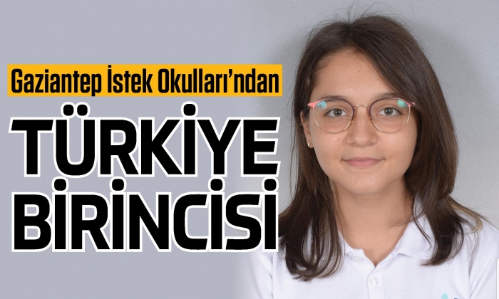 İstek Okulları’ndan Türkiye birincisi