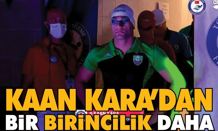 Kaan Kara’dan bir birincilik daha