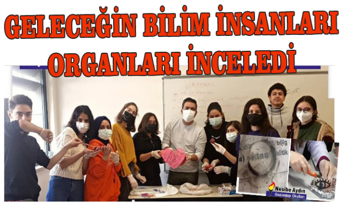 GELECEĞİN BİLİM İNSANLARI ORGANLARI İNCELEDİ