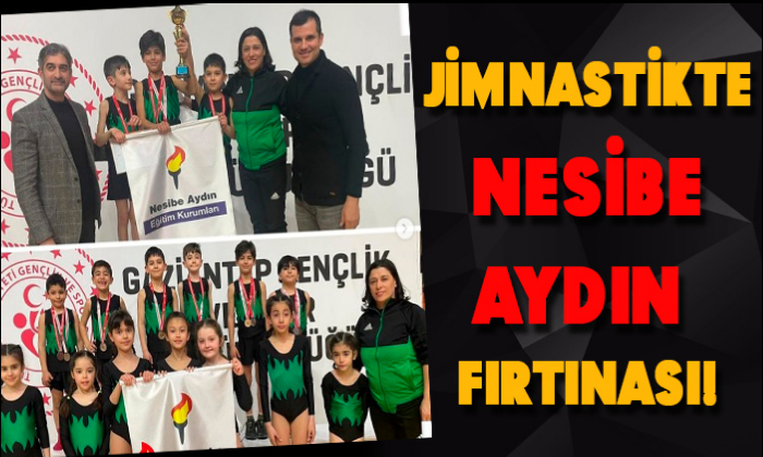 Jimnastik Branşında Nesibe Aydın Fırtınası!