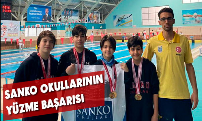 SANKO OKULLARININ YÜZME BAŞARISI