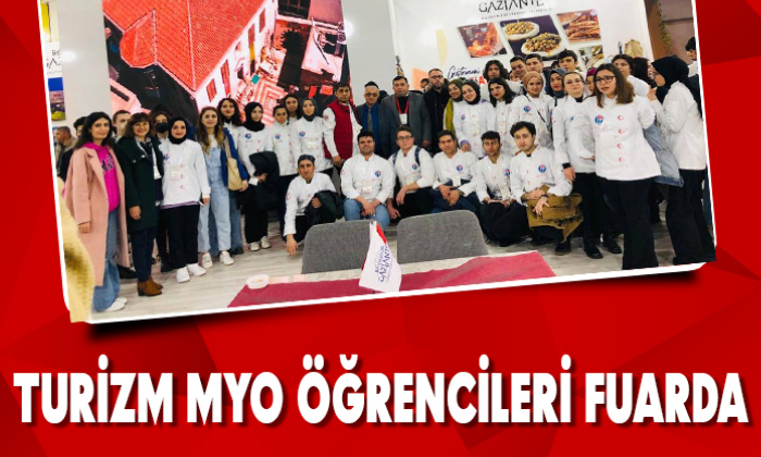 TURİZM MYO ÖĞRENCİLERİ FUARDA