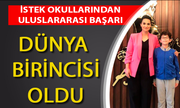 İSTEK OKULLARINDAN ULUSLARARASI BAŞARI