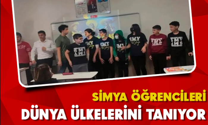 SİMYA ÖĞRENCİLERİ DÜNYA ÜLKELERİNİ TANIYOR