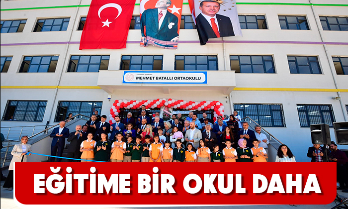 EĞİTİME BİR OKUL DAHA
