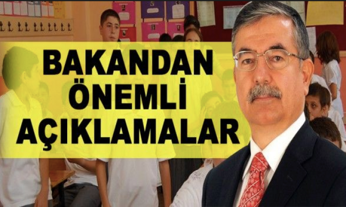 Bakan Yılmaz'dan önemli açıklamalar var