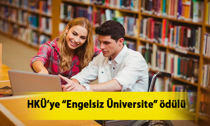 HKÜ’ye “Engelsiz Üniversite” ödülü