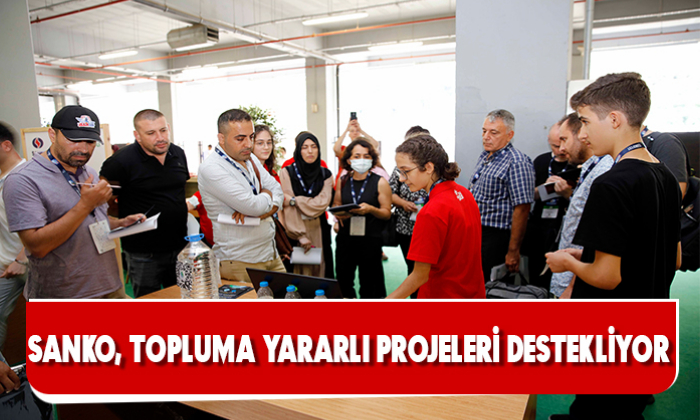 SANKO, TOPLUMA YARARLI PROJELERİ DESTEKLİYOR