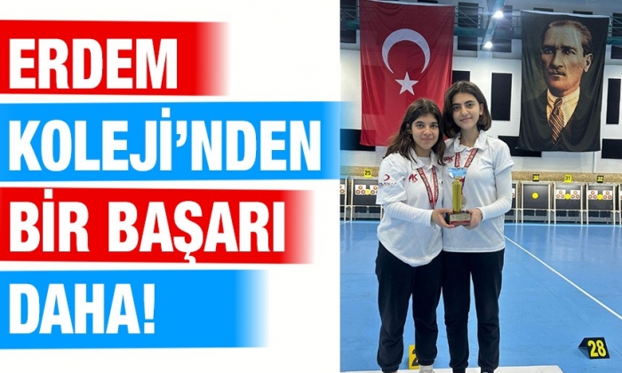 Erdem Koleji’nden bir başarı daha!