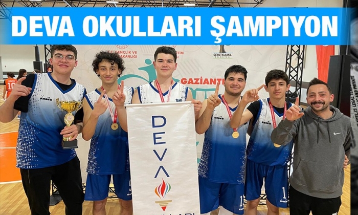 Deva Okulları şampiyon