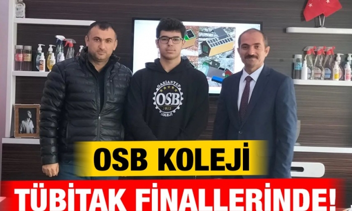 OSB Koleji TÜBİTAK finallerinde!