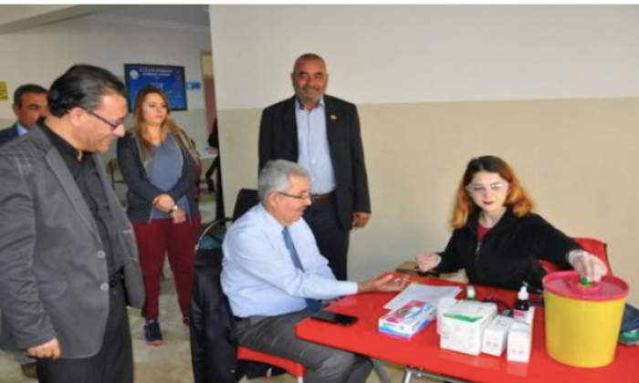 Eğitimciler kan bağışında bulundu