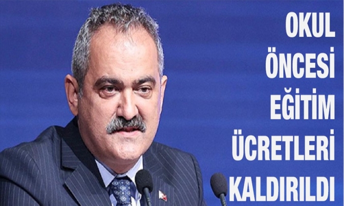 Okul öncesi eğitim ücretleri kaldırıldı