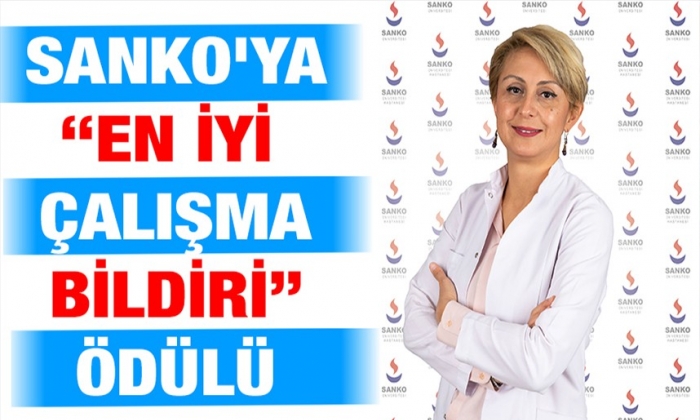SANKO'ya “En İyi Çalışma Bildiri” ödülü
