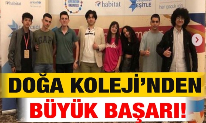 Doğa Koleji’nden büyük başarı!
