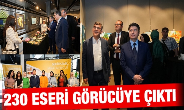 230 eseri görücüye çıktı