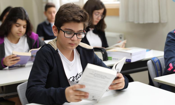 Sanko Okulları'nda okuma molası var