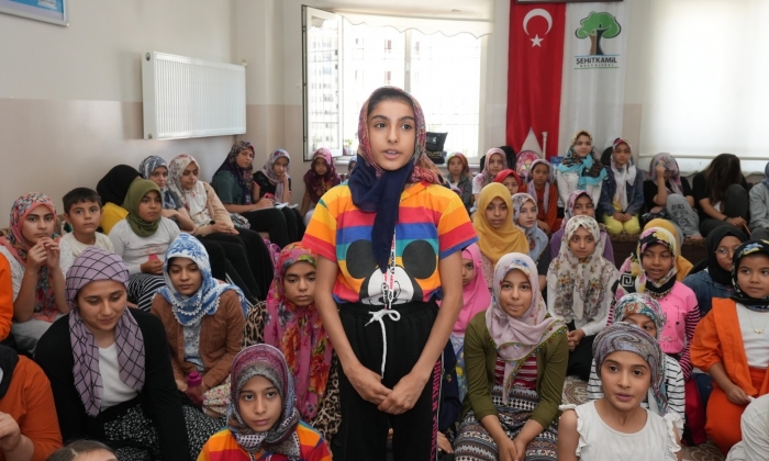 Yaz Kur'an kursları açıldı