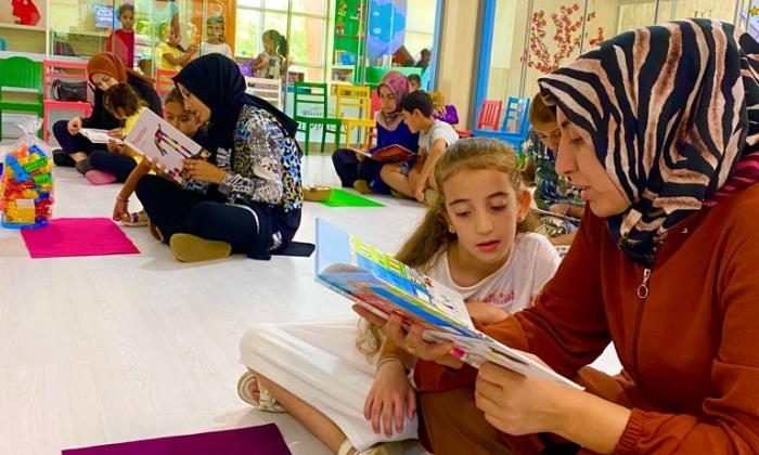 Çocuklar sanatla buluştu