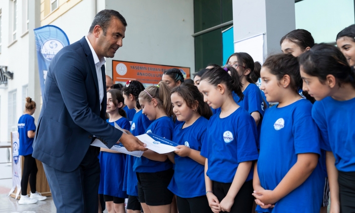 250 öğrenciye sertifaları verildi!