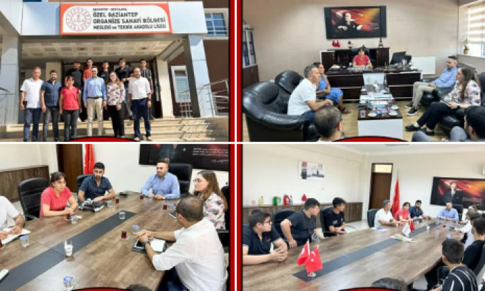 Altunkaya yöneticileri OSB Koleji’nde!