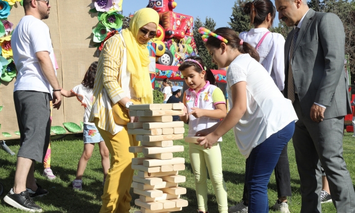 GastroANTEP'te çocuklar eğleniyor!