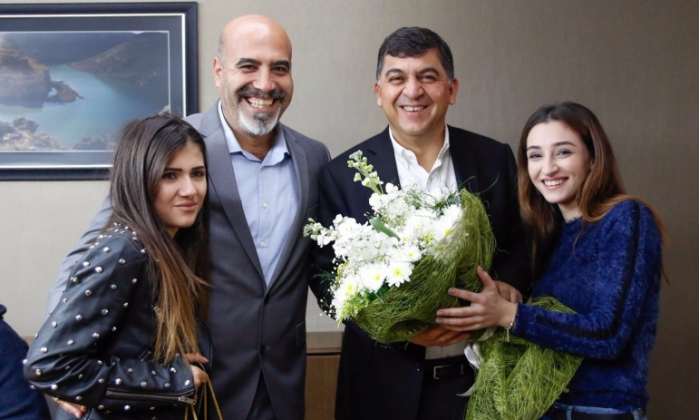 Fadıloğlu deneyimlerini öğrencilere anlattı