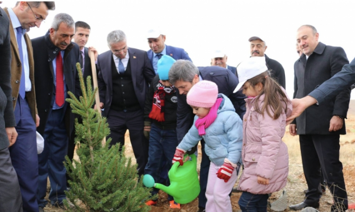 Şehit öğretmen Aybüke için Gaziantep'te hatıra ormanı