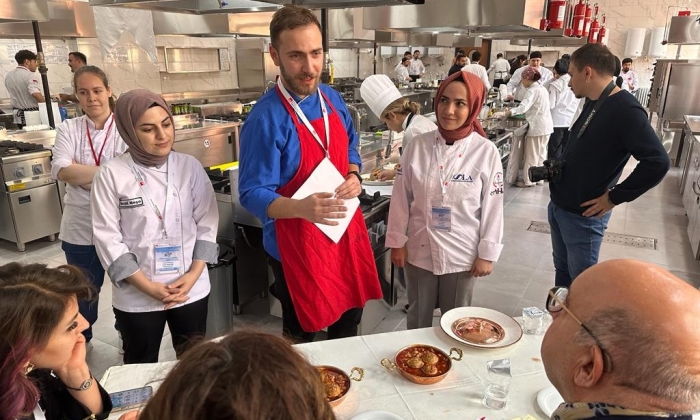 GAÜN’lü Öğrencilerinin Yemek Başarısı