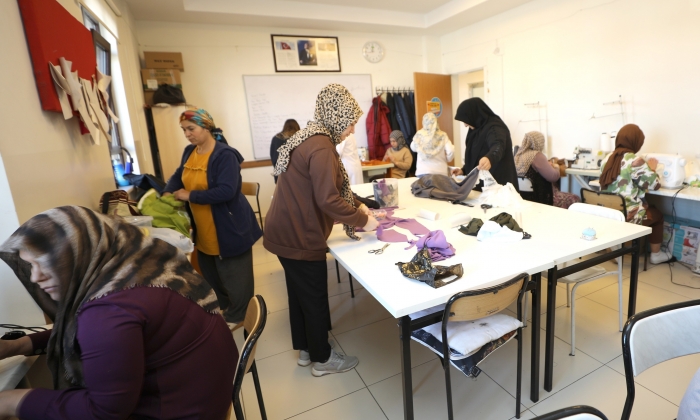 Giyim kursuna yoğun talep