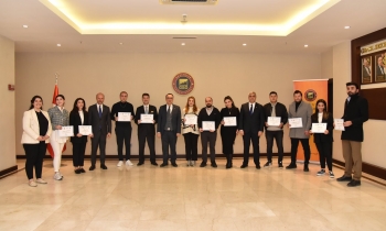  Sertifika Töreni Gerçekleştirildi