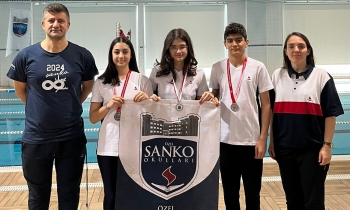 SANKO Okulları yüzmede bölge şampiyonu oldu   