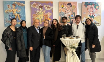 Resim Sergisi  Sanatserverler  ile Buluştu