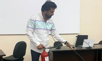 GAÜN’de yangın güvenliği eğitimi