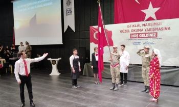 İstiklal Marşı Güzel Okuma Yarışmasına  Yoğun İlgi